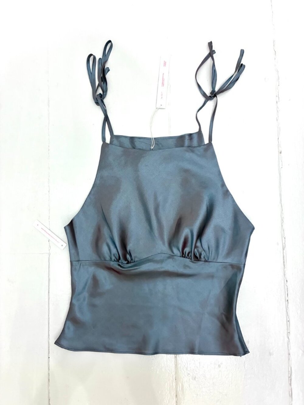 Lisa Says Gah Lucy Top in Opal Blue - Size M - Picture 5 of 9